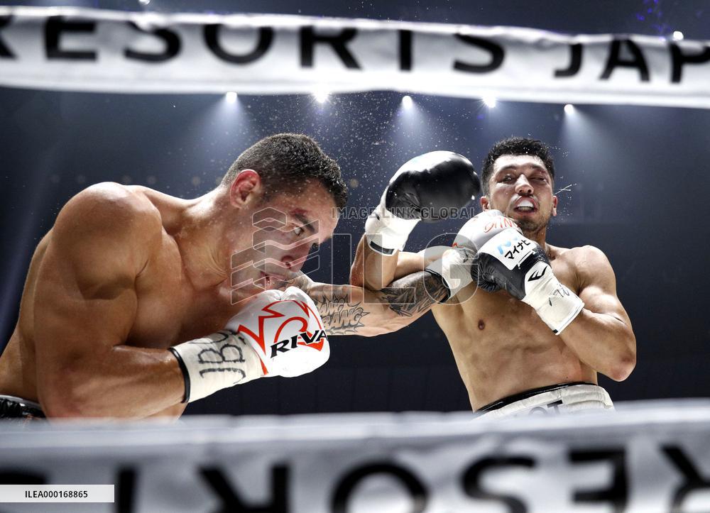 Boxing: WBA middleweight title bout