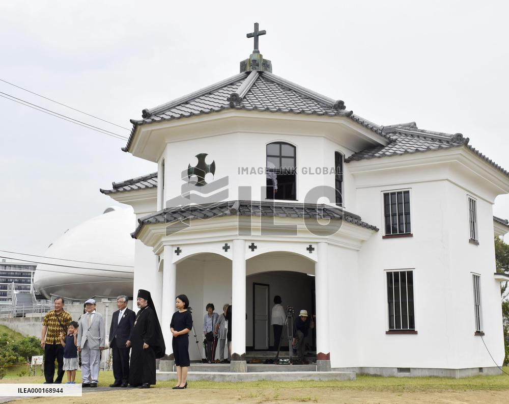 Restoration of disaster-hit Orthodox church in Japan