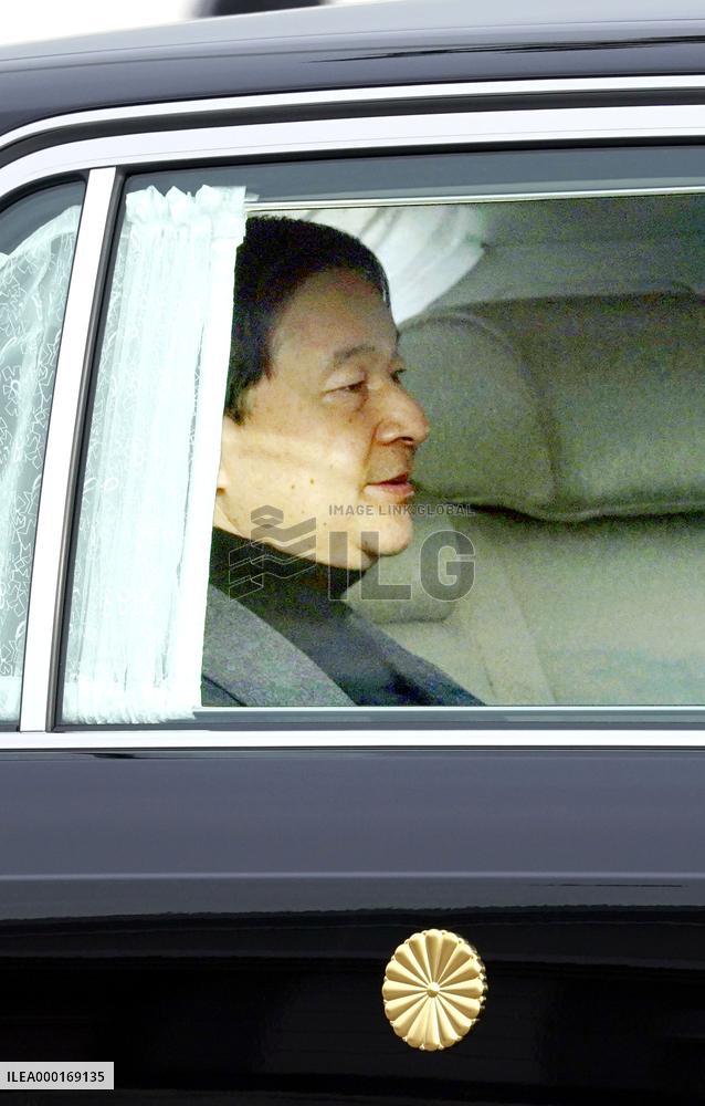 Japan emperor's visit to typhoon-hit prefectures
