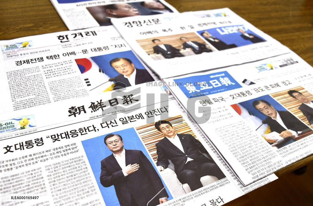 Japan-S. Korea trade row