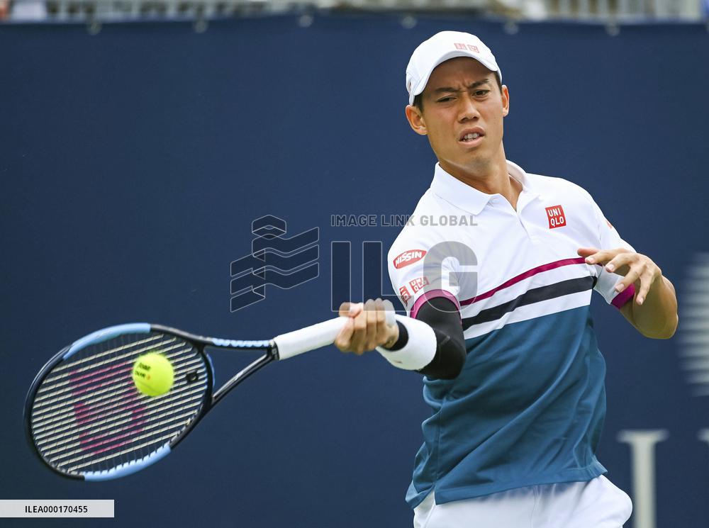 Tennis: Kei Nishikori at Rogers Cup