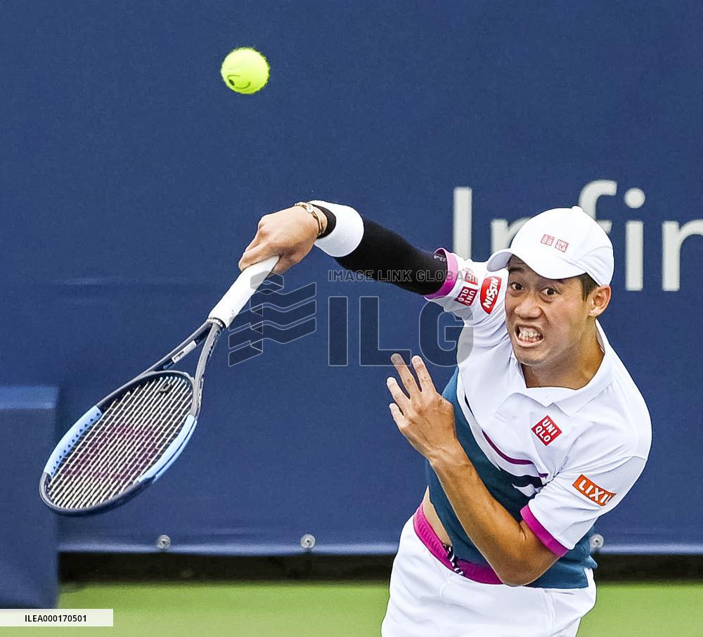 Tennis: Kei Nishikori at Rogers Cup