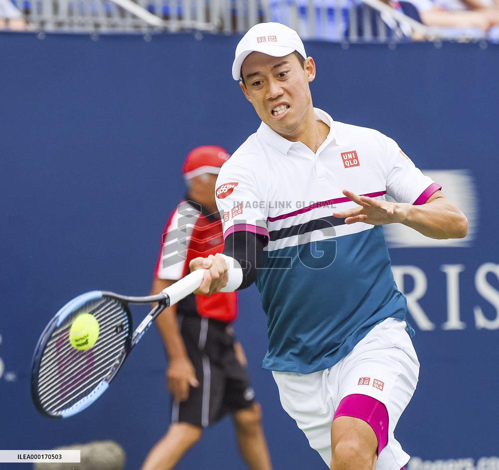 Tennis: Kei Nishikori at Rogers Cup
