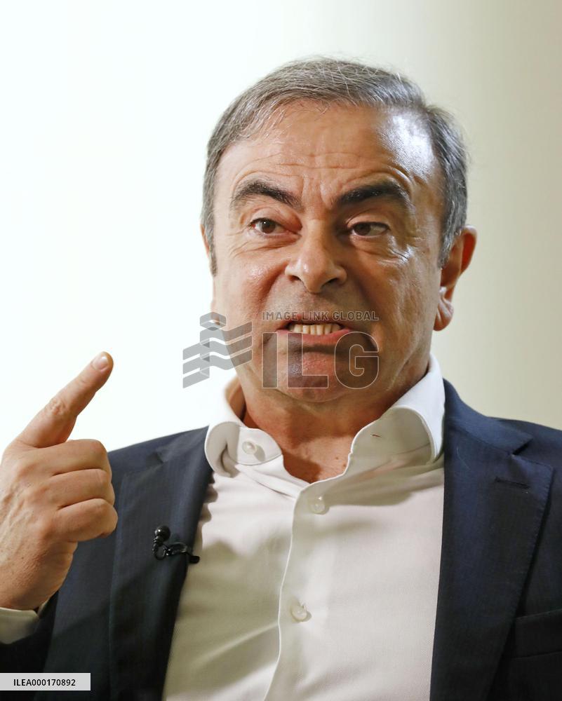 Carlos Ghosn interview in Lebanon