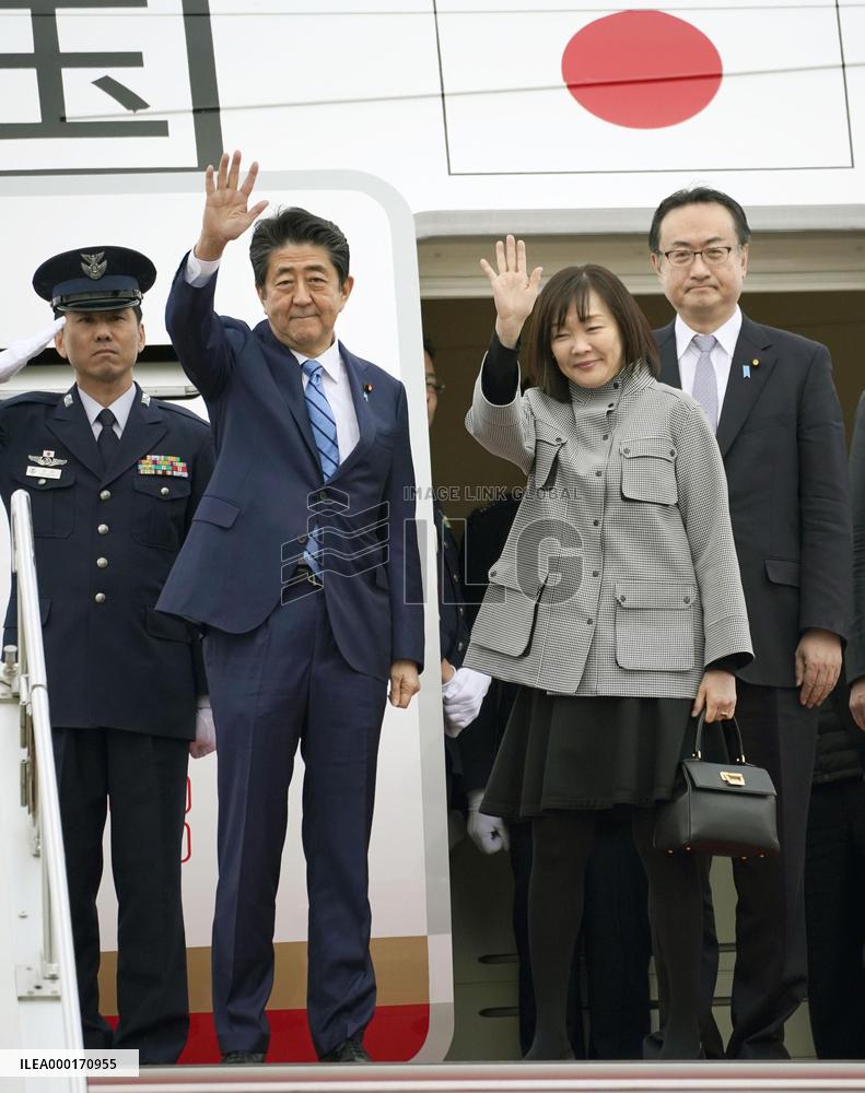 Abe's trip to Middle East