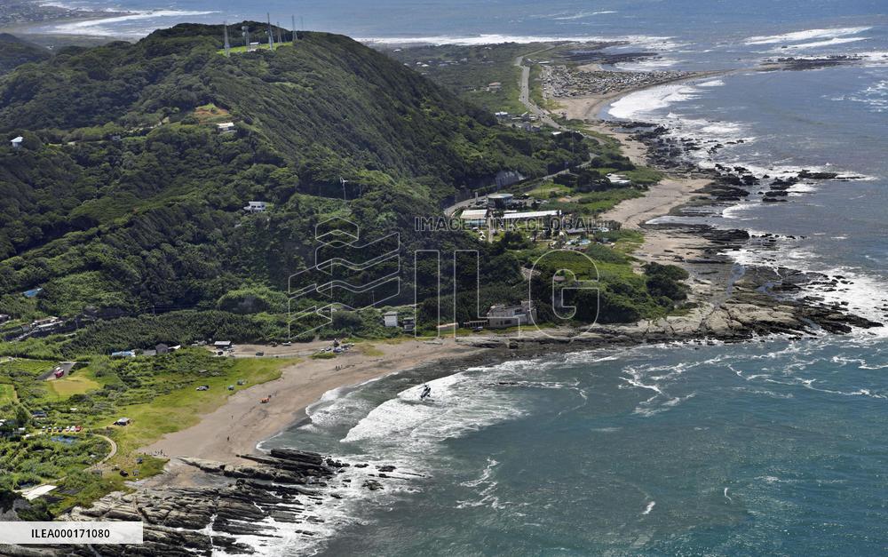 Two men missing at beach in Japan