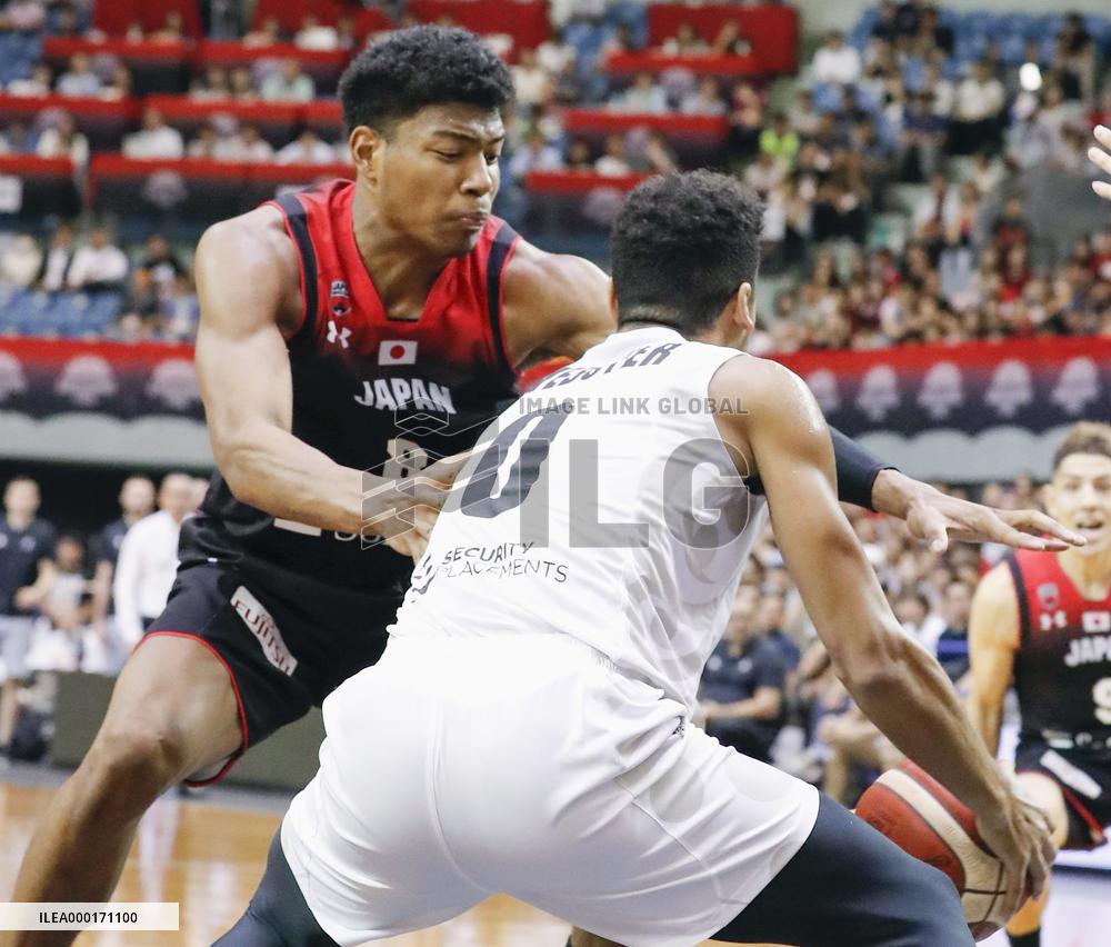 Basketball: Japan-New Zealand World Cup warm-up game