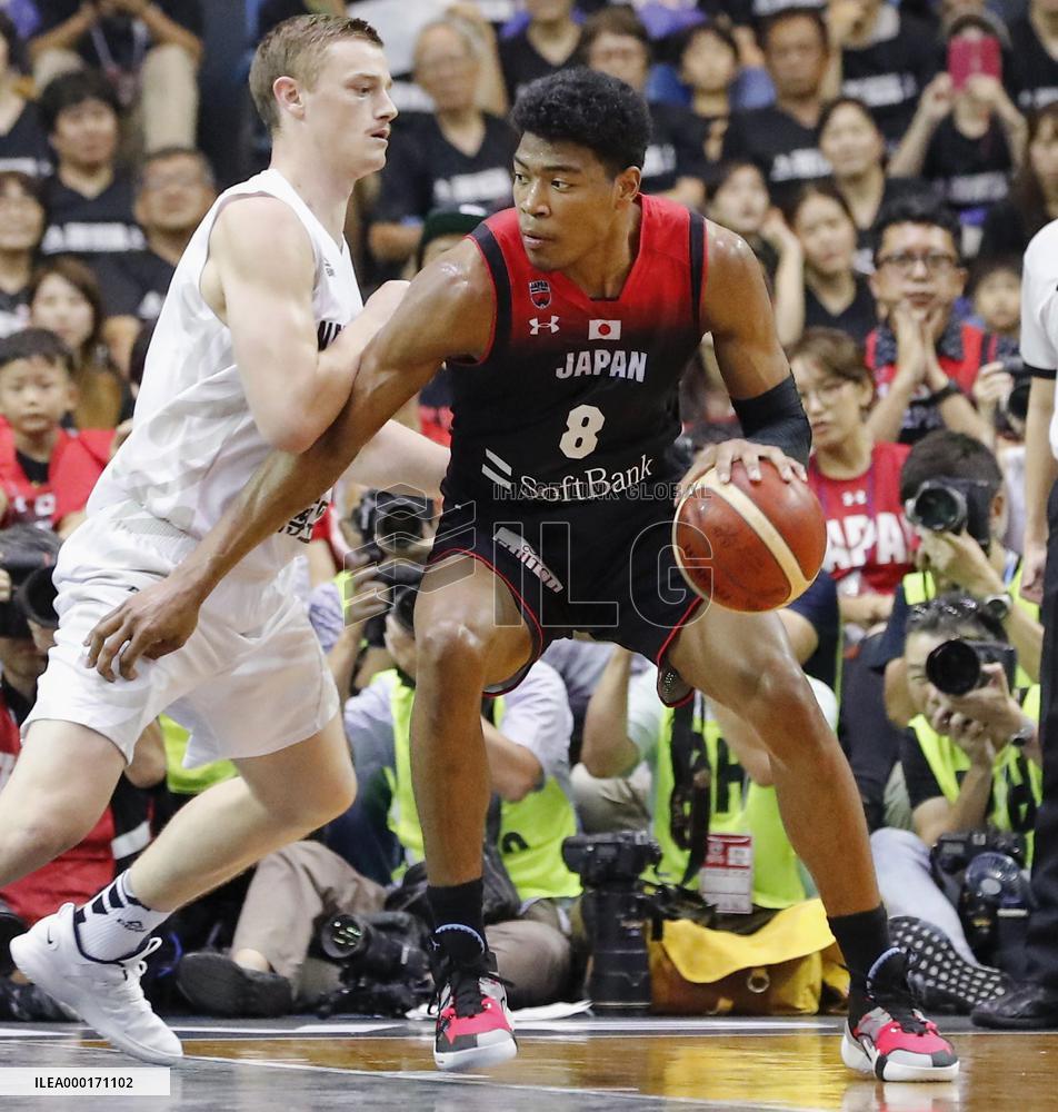 Basketball: Japan-New Zealand World Cup warm-up game