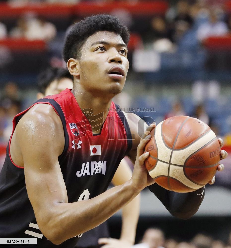 Basketball: Japan-New Zealand World Cup warm-up game