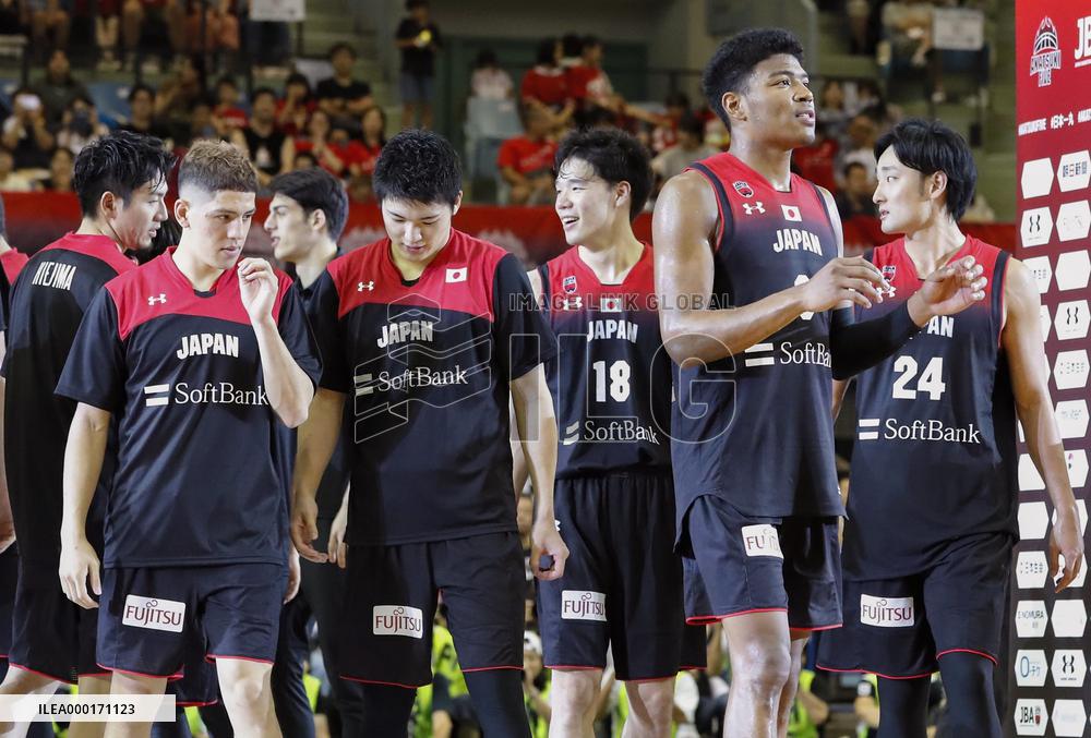 Basketball: Japan-New Zealand World Cup warm-up game