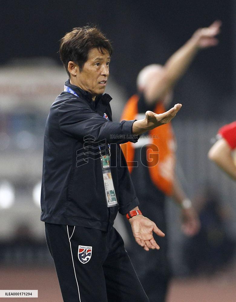Football: Thailand coach Akira Nishino