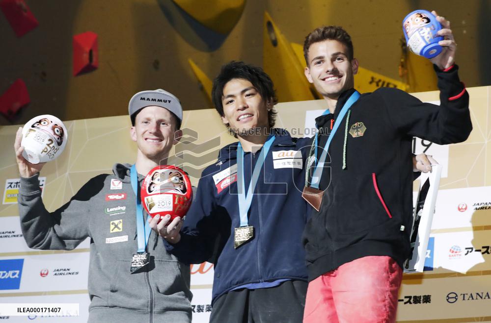Sport climbing: World championships in Japan