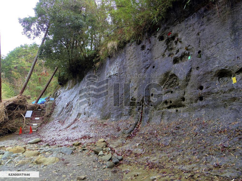 Stratum representing "Chibanian" geologic age