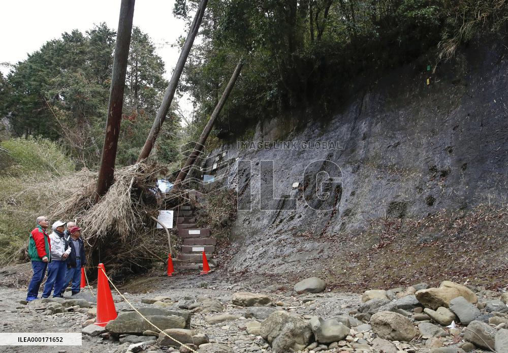 Stratum representing "Chibanian" geologic age