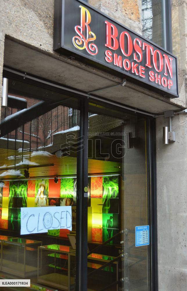 Tobacco shop in Boston