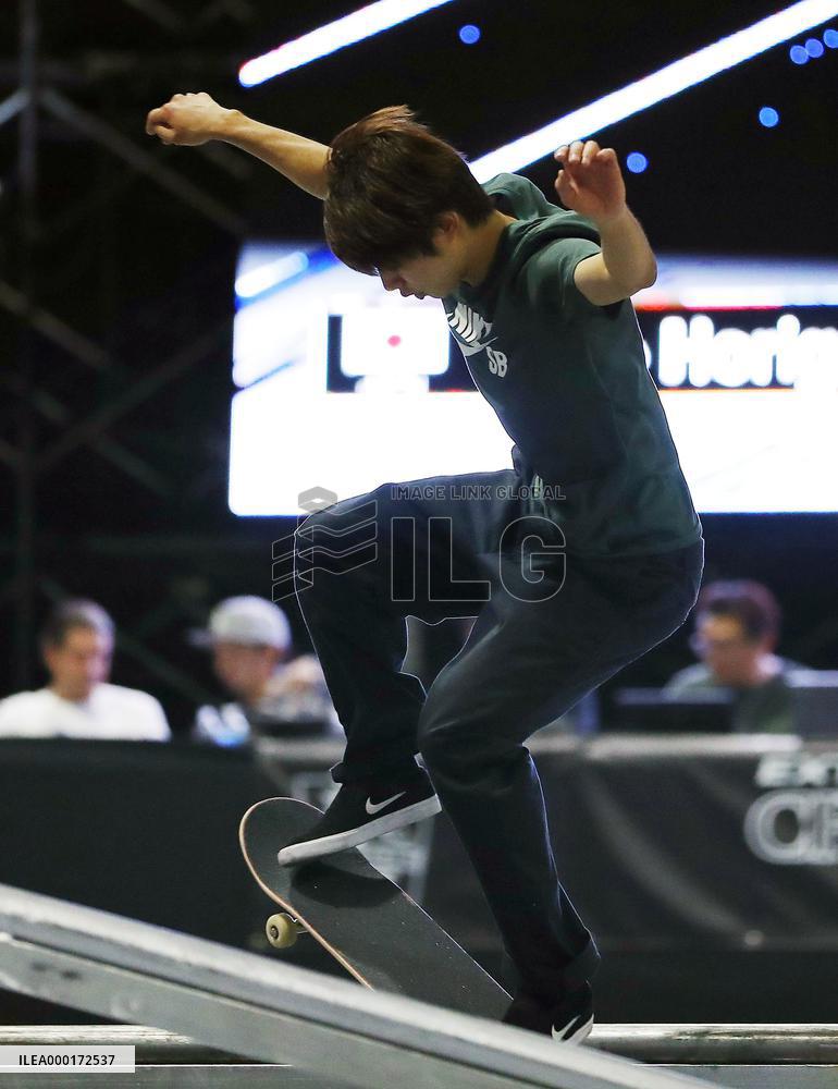 Skateboarding: Chimera A-Side int'l meet in Japan