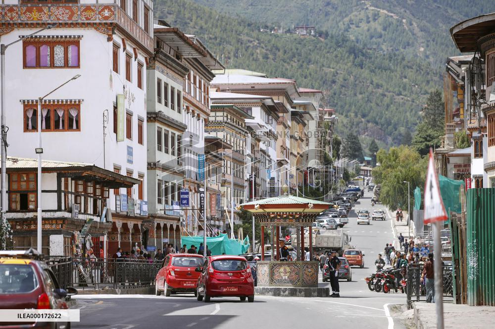 Bhutanese capital Thimphu