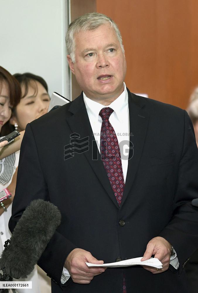 U.S. special representative Biegun in S. Korea