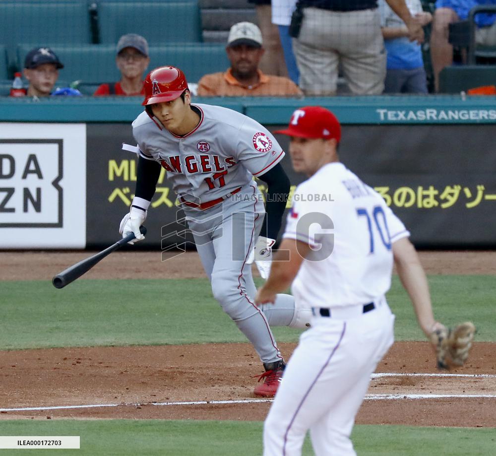 Baseball: Angels v Rangers