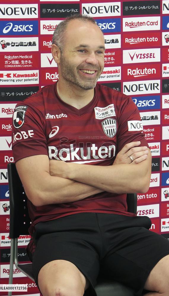 Football: Andres Iniesta