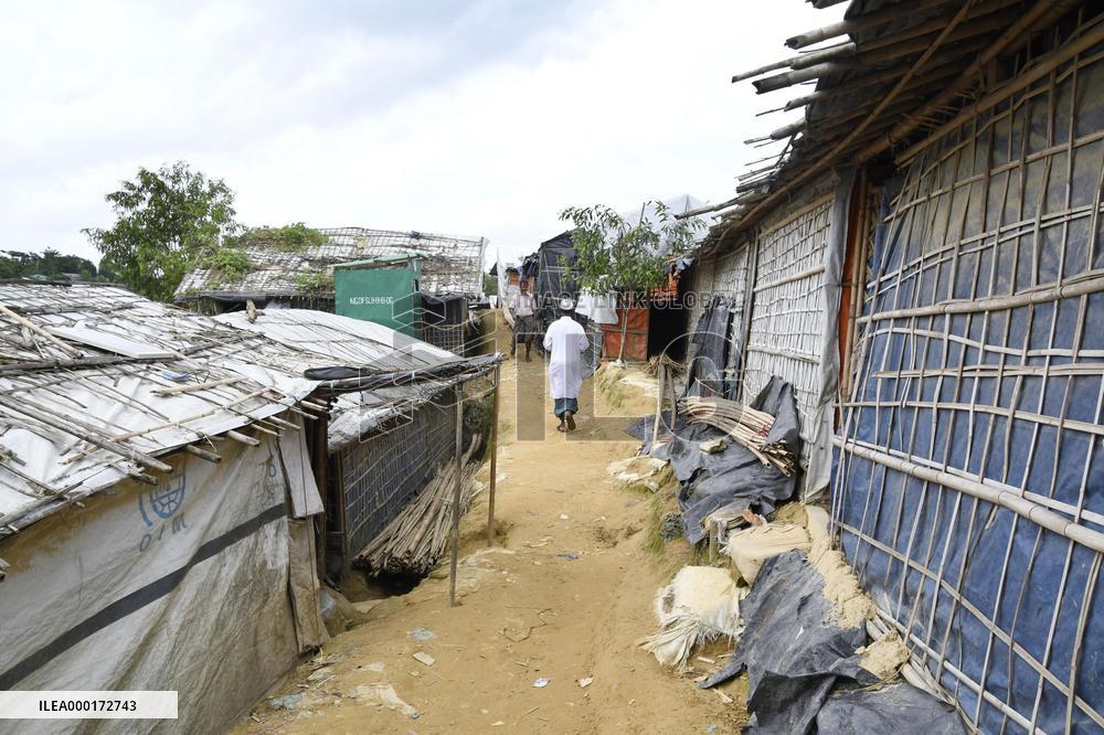 Rohingya refugee camp in Cox's Bazar, Bangladesh