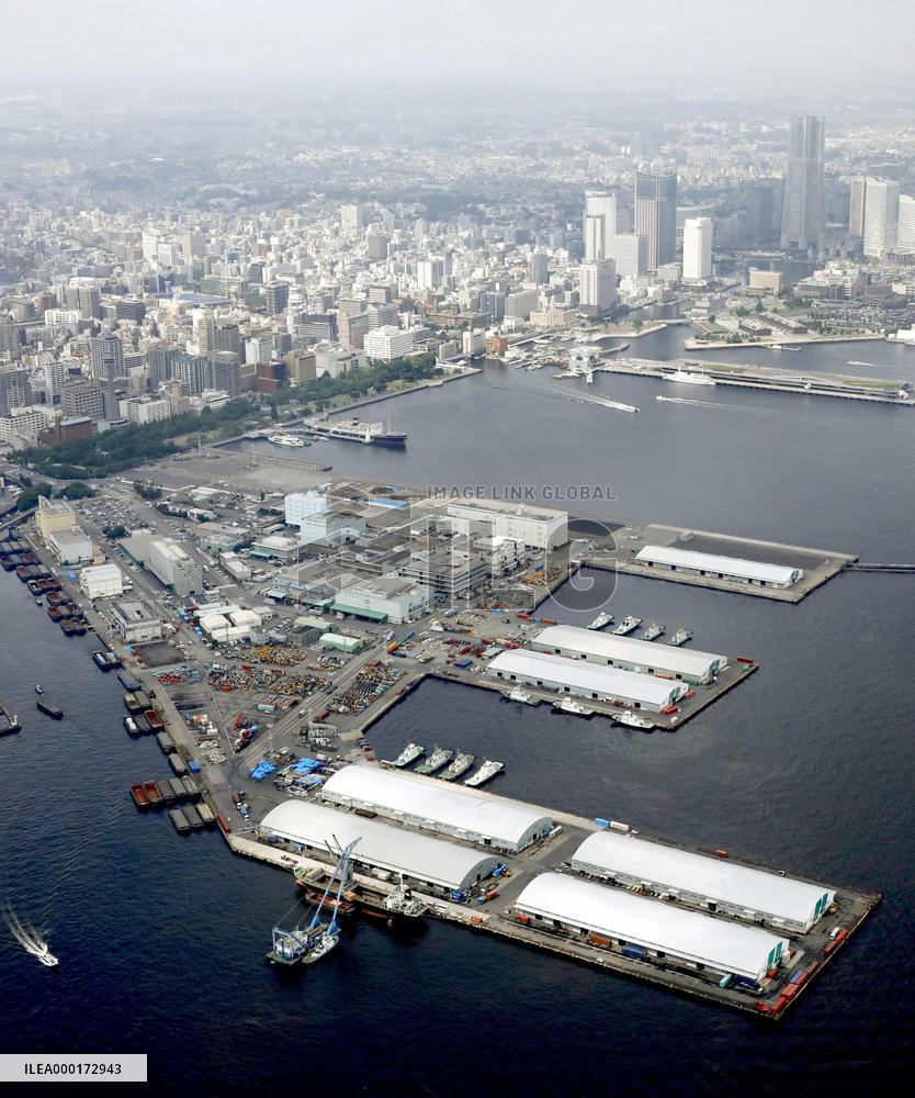 Yamashita Wharf in Yokohama