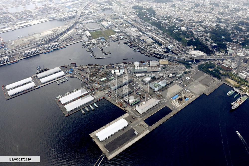 Yamashita Wharf in Yokohama
