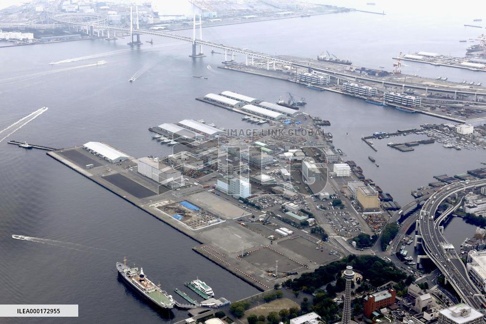 Yamashita Wharf in Yokohama