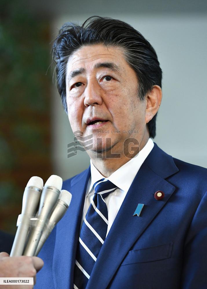 Japan PM Abe on S. Korea's intel pact cut