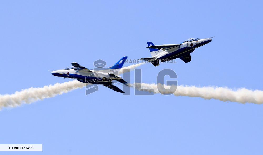 Air show at ASDF base in northeastern Japan