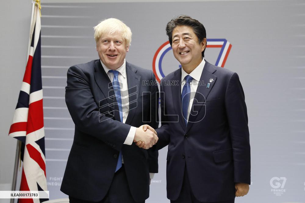 G-7 summit in Biarritz, France