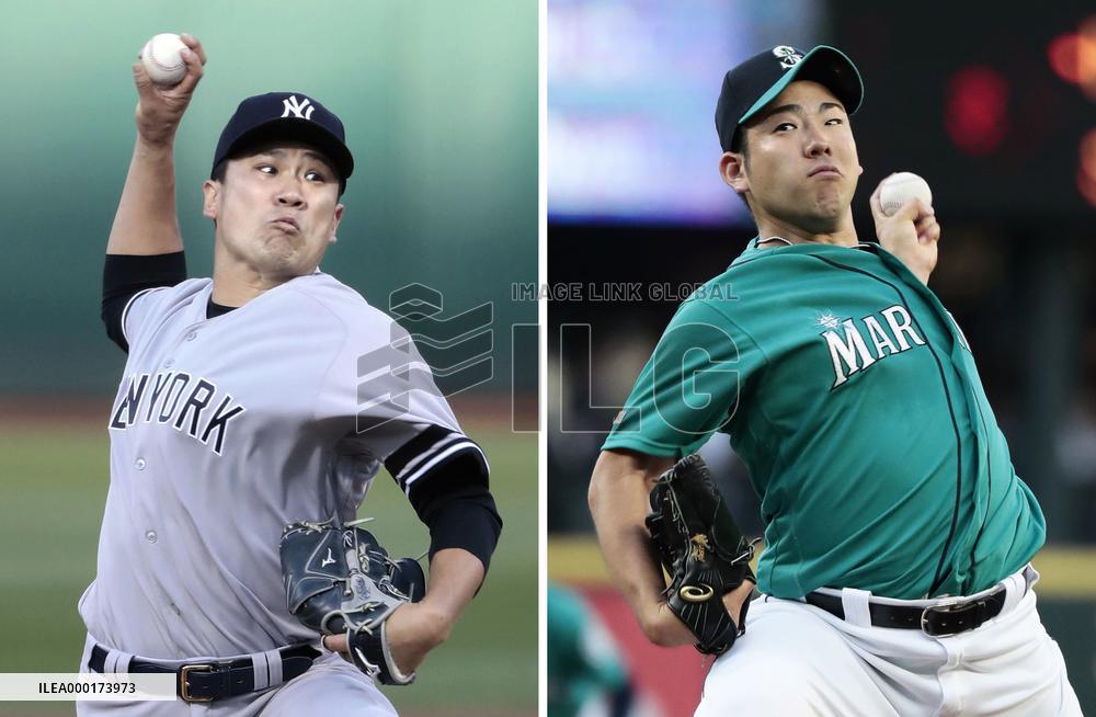 Baseball: Masahiro Tanaka, Yusei Kikuchi