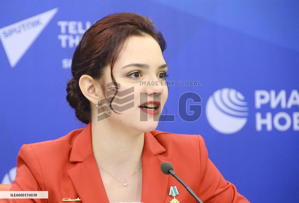 Olympics: Medvedeva as ambassador for Russian team