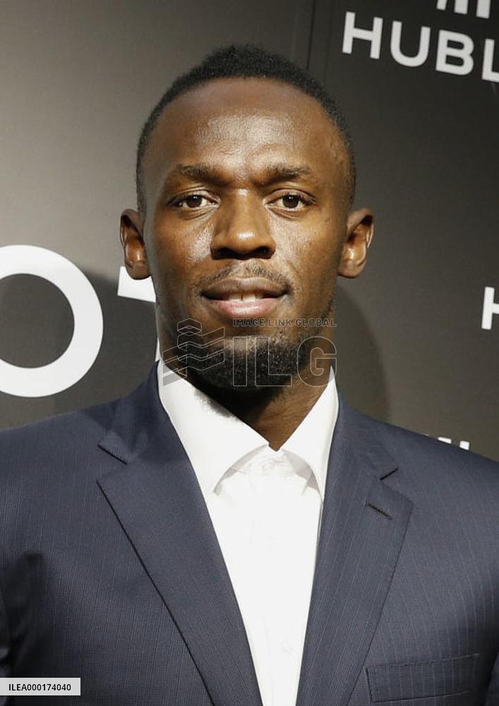 Bolt's attendance of Japan's National Stadium opening event