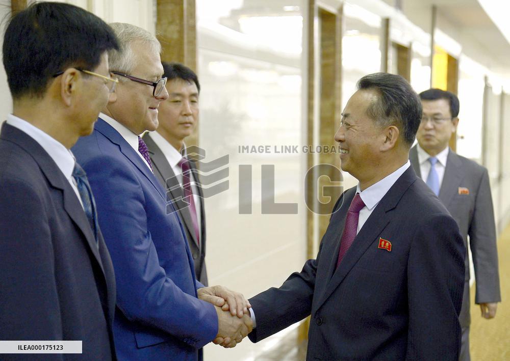 N. Korean vice premier visits Russia