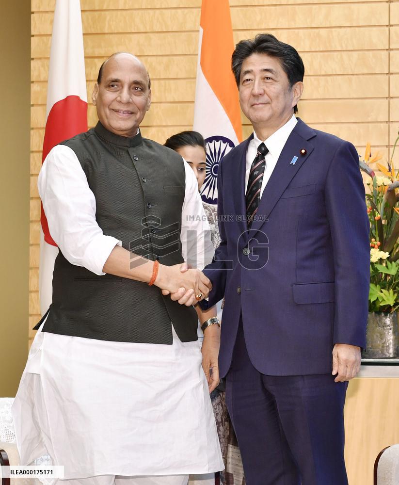 Japan-India defense talks