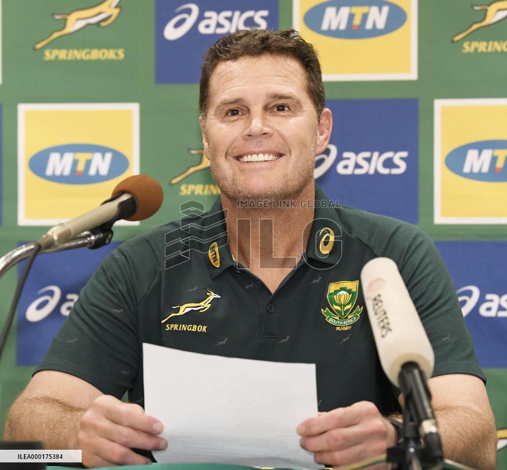 Rugby: South Africa's World Cup squad announcement