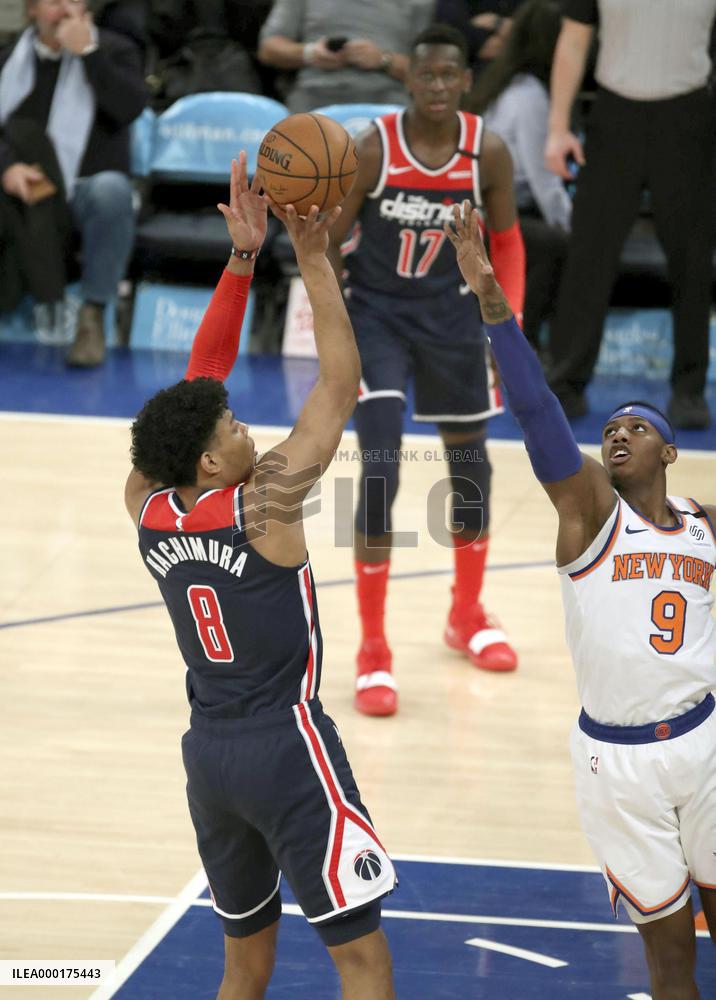 Basketball: Knicks v Wizards