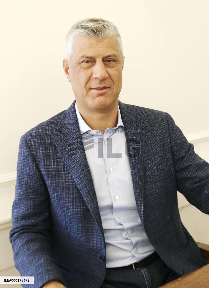 Kosovo President Thaci