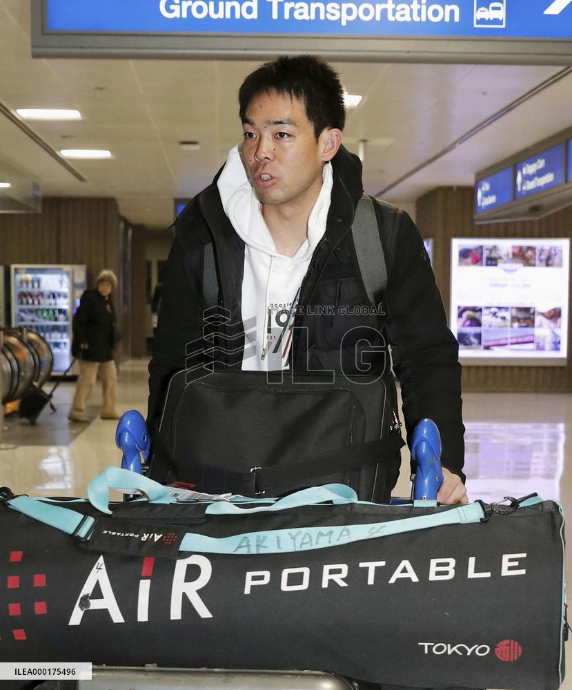 Baseball: New Reds outfielder Shogo Akiyama