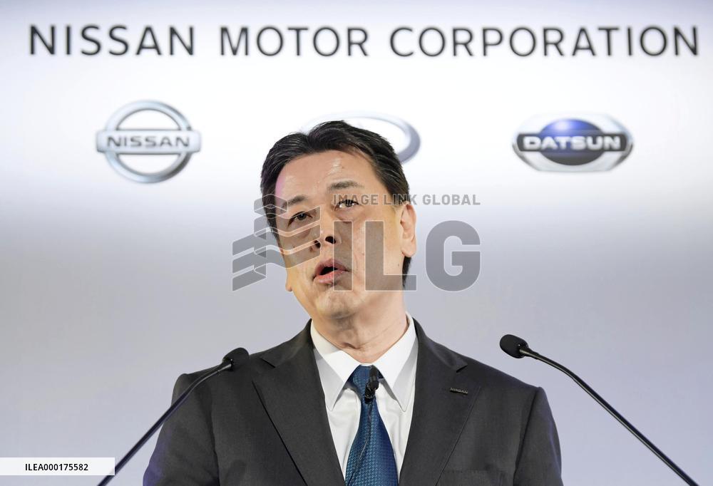 Nissan releases Oct-Dec. earnings