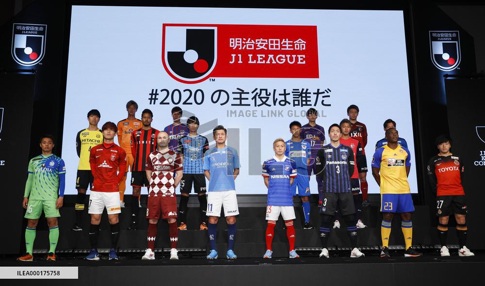 Football: J-League press conference