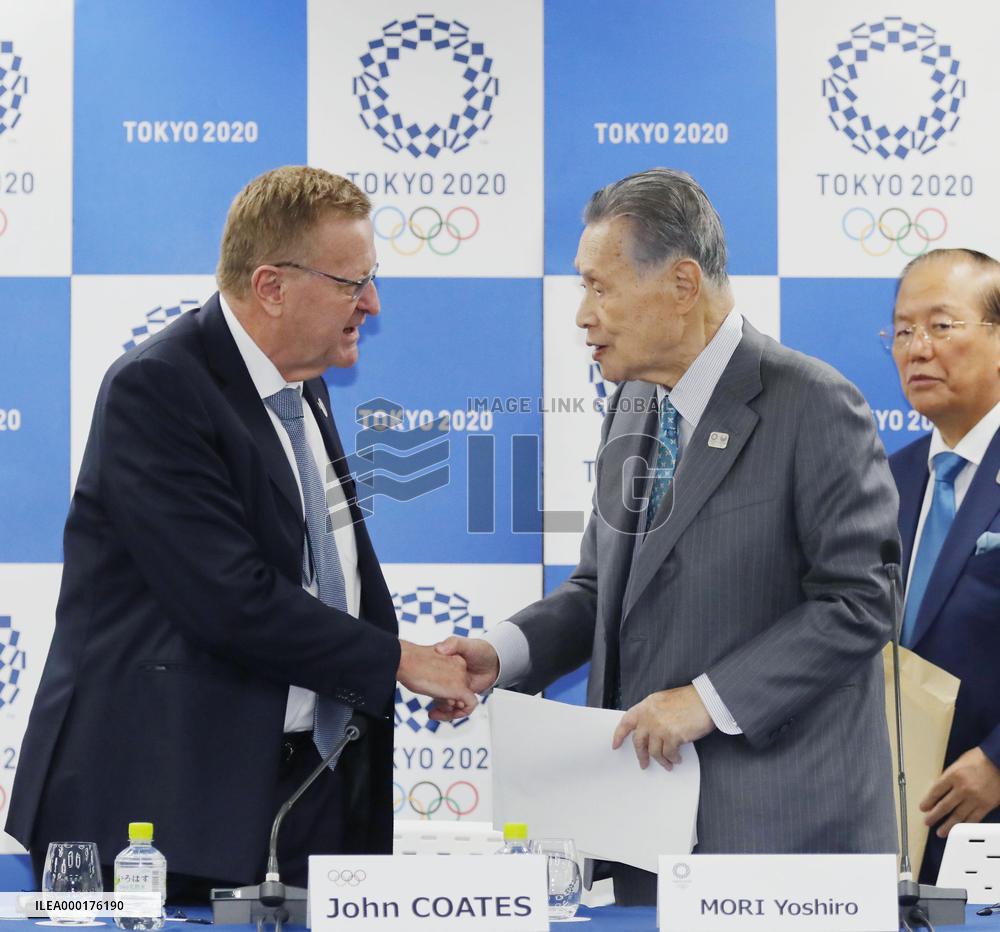 IOC coordination commission chief in Tokyo