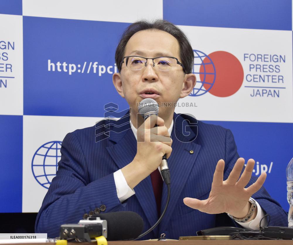 Fukushima Gov. Masao Uchibori