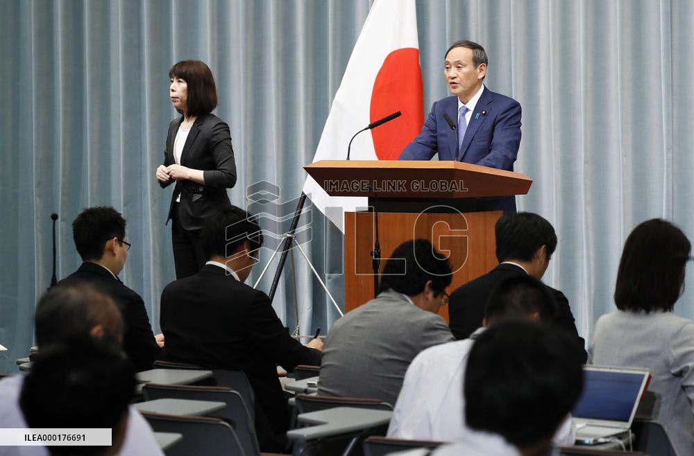 Japan PM Abe's Cabinet reshuffle