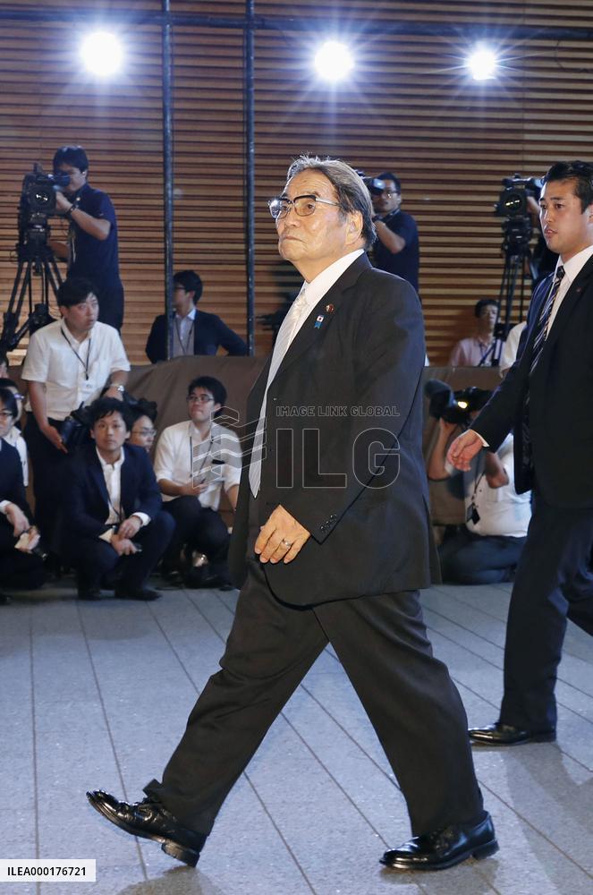 Japan PM Abe's Cabinet reshuffle