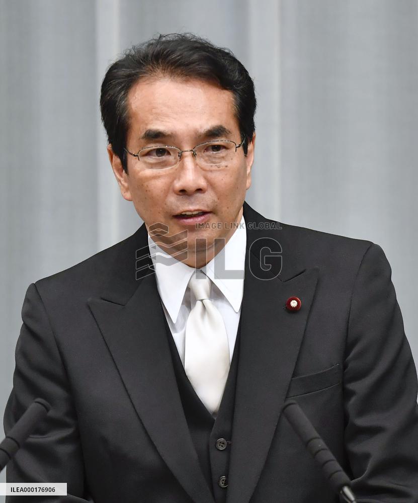 Japan PM Abe's Cabinet reshuffle
