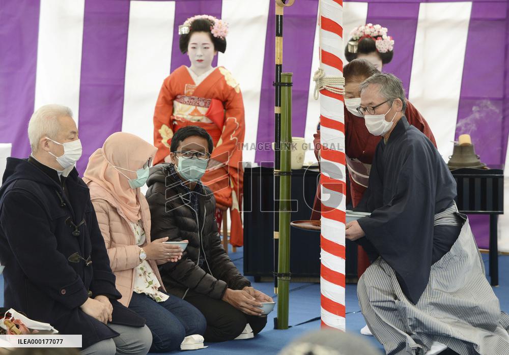 Ume-viewing festival in Kyoto
