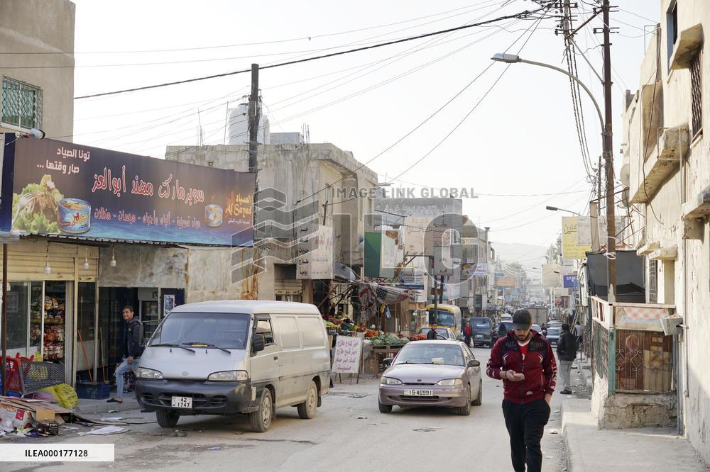 Palestinian refugee camp in Jordan