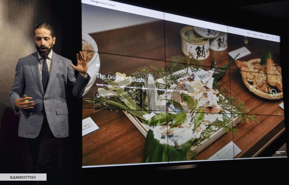 Japanese food culture added to Google online service